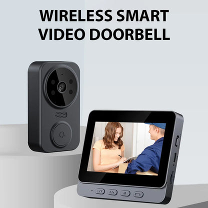 4.3'' IPS Screen Wireless Video Intercom Doorbell 