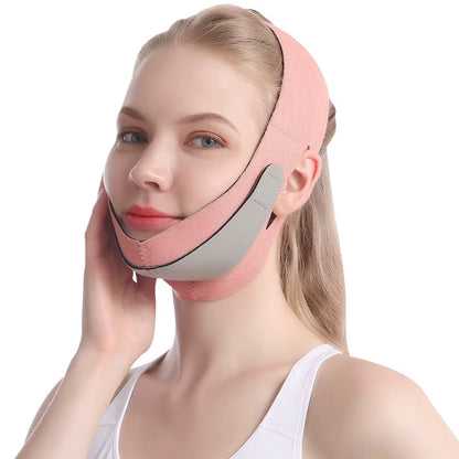 Chin Face Lifting Mask pink