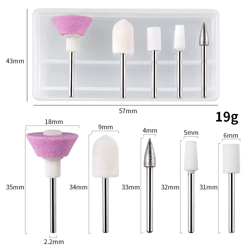 Nail Polisher MINI Electric Nail Drill Kit Manicure Pedicure Grinding Polishing Nail Art Sanding File Pen Tools Machine