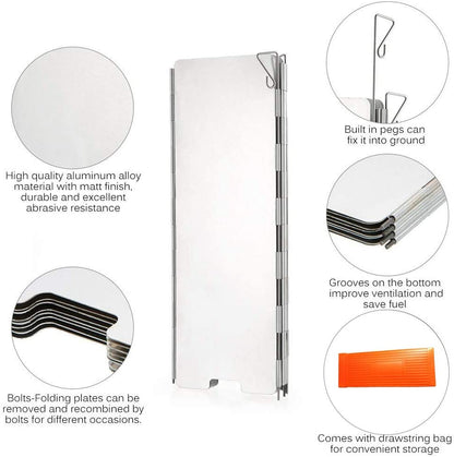 Folding Stove Camping – Aluminum 