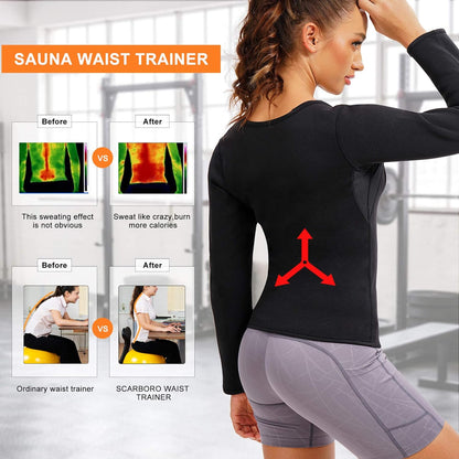 Hot Neoprene Sauna Suit for Women –