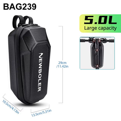 NEWBOLER 3L/5L Electric Scooter Bag Accessories Electric Vehicle Bag with USB Port Waterproof Scooter Front Bag Bike Bag