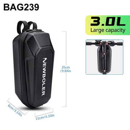 NEWBOLER 3L/5L Electric Scooter Bag Accessories Electric Vehicle Bag with USB Port Waterproof Scooter Front Bag Bike Bag