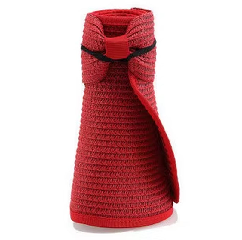 Visors Hat Foldable Red