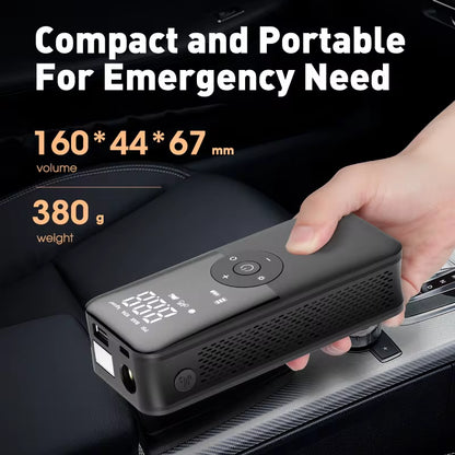 Wireless Portable Tyre Compressor for emergency 