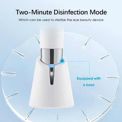 Vibration Eye Massager Anti-Black Ring Blue Light Anti-Wrinkle Eye Massage Pen Hot Compress Eye Beauty Care Equipment