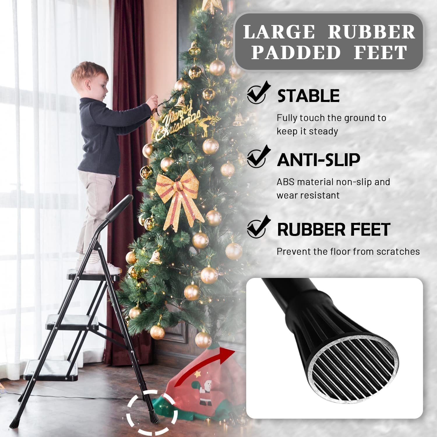 foldable step ladder